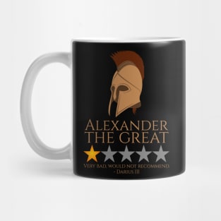 Macedonian History - Alexander The Great - Persia Meme Mug